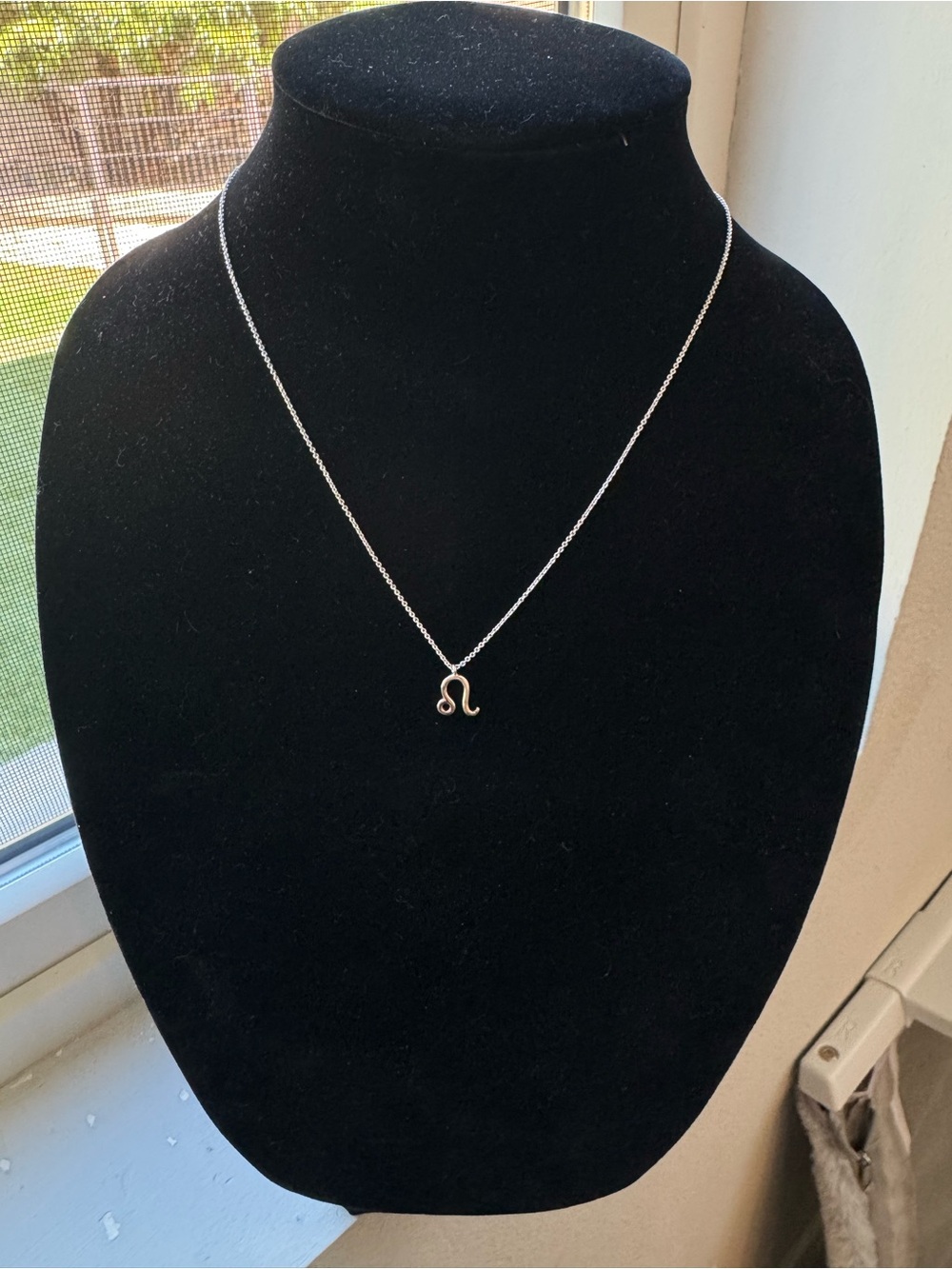 LC Lauren Conrad Silver-Tone Leo Zodiac Necklace